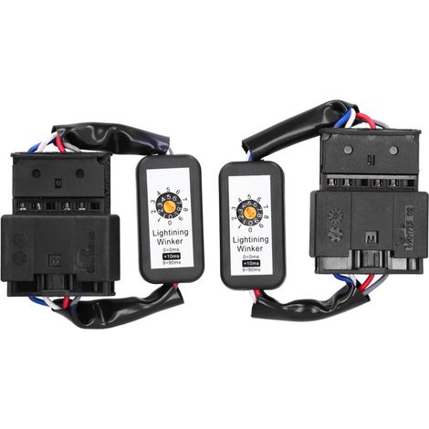 Module de Clignotants Dynamiques, Paire de Commandes Retardées à 4 Broches, Faisceau Adaptateur de Feux Arrière LED pour X3 G01 2018+, IX3 G08 2020+, X3M F97 2019+ avec Numéro. (1/5)