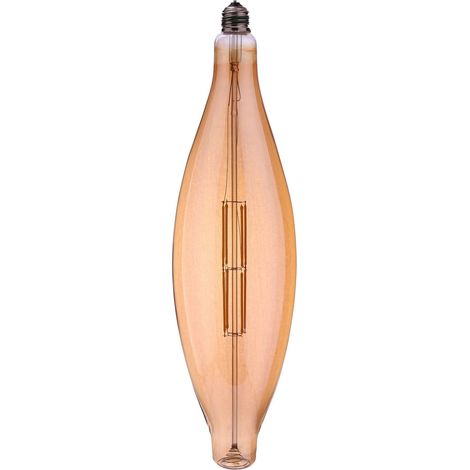 Jandei Bombilla Led Filamento CT120 GOLD Ahusada XXL E27 12W 2700K vintage decoración hogar