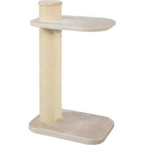 Zolux Arbre à chat City Cat 2 beige 59x45x97 cm (1/4)