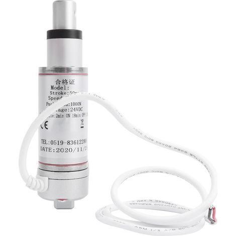 Système de levage de moteur à actionneur linéaire électrique, Putter, charge de 100kg, course de 50mm, 12 mm/s, DC24V (1/5)
