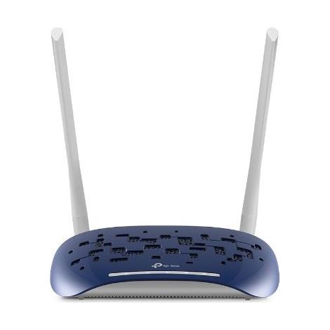 tp-link TD-W9960, VDSL/ADSL modem, Wireless N router, 300 Mbit/s, 1x RJ11, 4x 10/100 ports, 2 fixné antény