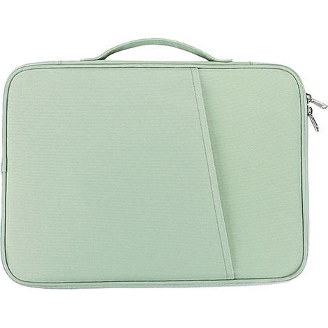 Housse pour ordinateur portable, sacoche pour ordinateur portable 13 pouces, sac vertical avec poignée et poche, 35 x 25,5 x 3 cm (1/5)