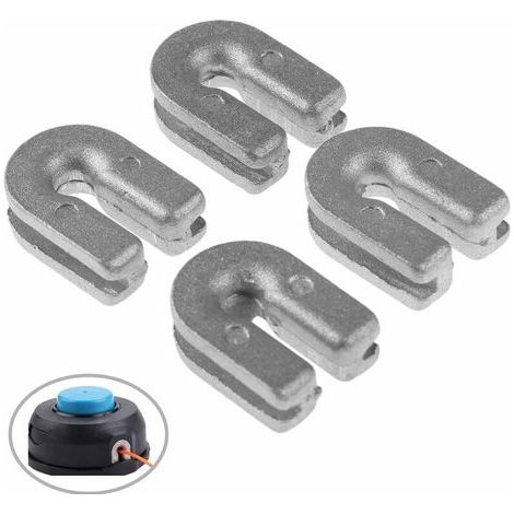 Tête de débroussailleuse à œillets – Compatible Husqvarna T45 T25 T35 T35X – Aluminium haute qualité – Diamètre fil 2,0/2,4/3,0 mm - 537185902 (1/5)