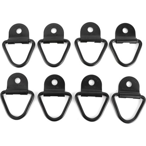 Anneaux D'arrimage Triangulaires Robustes, 8 Pièces, pour Camions, Camping-Cars, Remorques et SUV, capacité de 1000 LB. (1/5)