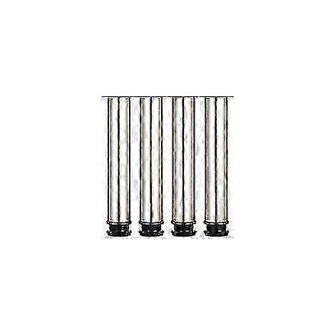 Pieds réglables, hauteur 250 mm, pieds de meuble/de table renforcés, acier inoxydable brossé, plage de réglage en hauteur 0-15 mm, version 1110 (1/5)