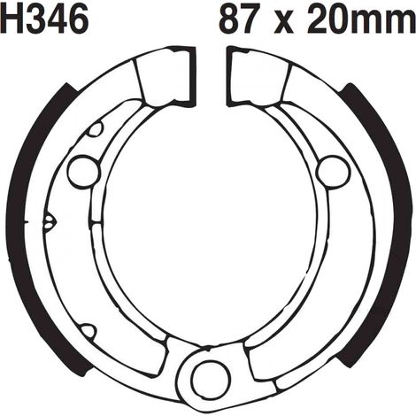 Zapatas de freno EBC H346