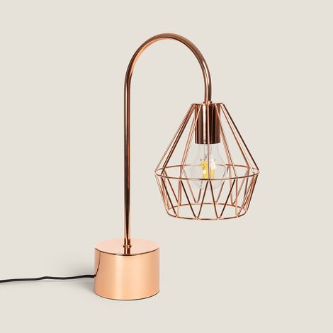 Tischlampe Fugalaau Kupfer