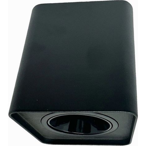 Porta Faretto Orientabile Da Soffitto Nero Per Faretto Gu10 / Gu5.3 P34-gu10-n1 (1/5)