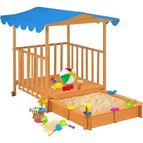 Balançoire enfant : Ensemble de balançoire 230x130x166 cm Bois de pin jeu extérieur enfant, aire de jeu jardin, balançoire enfant , pour jardin, usage domestique , enfant 3-8 ans (1/5)