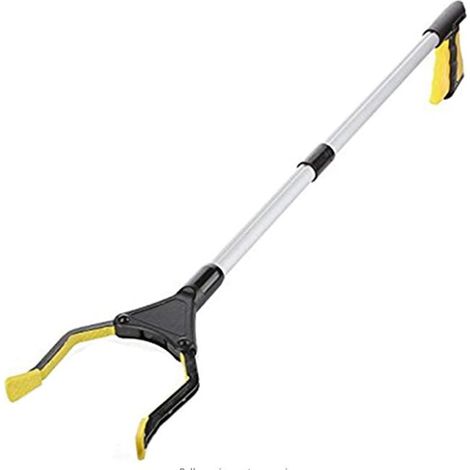 Pince de préhension, pince de préhension haut de gamme avec aimant, pince de préhension pour personnes âgées, pince à déchets extra longue, légère et pratique (1/5)