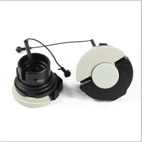 Lot de 2 bouchon de réservoir,compatible Stihl MS171 MS181 MS250,remplacement 0000 350 0525,pour tronçonneuse jardinage (1/4)