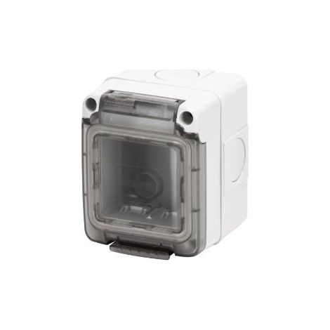 BOITIER 2 POSTES IP65 2M COUV. RIGIDE GEWISS GW27062