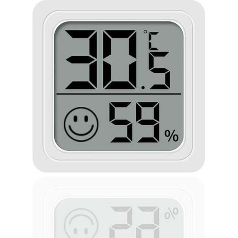 1pc Hygrometer Home Baby Room Dry and Wet Cooling and Heating Thermometer Car Temperature and Humidity Simple Mini Electronic Hygrometer (1/4)