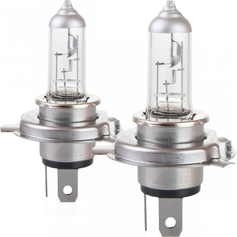 Ampoules halogènes H4 12V 60/55W LumiTec argent +100% DUO amio-01402 (1/5)