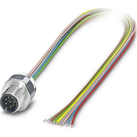 [GEBRAUCHT] B-Ware Phoenix Contact Sensor-/Aktor-Einbausteckverbinder M12 Stecker 4-polig IP67 0,5m (1/2)
