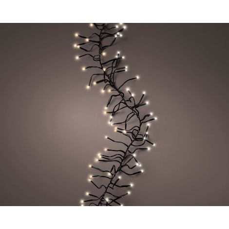 LED Clusterbeleuchtung außen 1400cm-1512L,schwarz/ww/klaswa