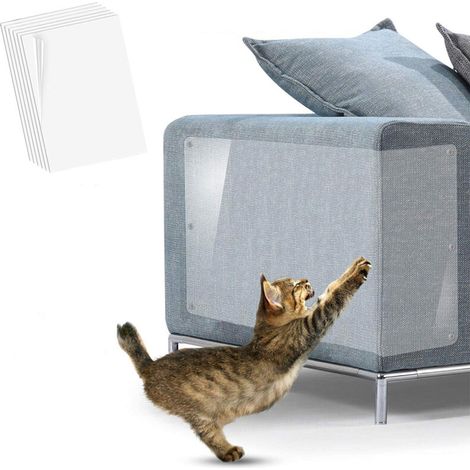 Film de protection transparent anti-rayures pour canapé – Idéal contre les griffes de chat, 100 x 50 cm, autocollant réutilisable