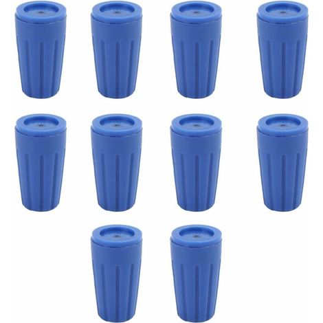 Connecteurs de Fils Électriques Étanches avec Capuchons Isolants - Lot de 10 Pièces (1/5)