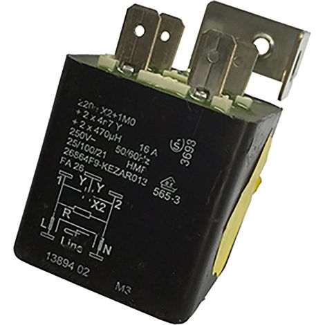FILTRE ANTIPARASITES pour MICRO ONDES BRANDT - 71X9827 (1/2)