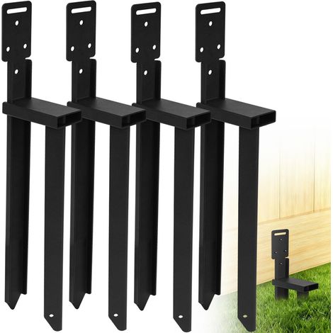 Kit de réparation de piquets de tente très résistants – Ancrages au sol pour balancelle – Clôture, tente, MobileHome, abri d'auto (4) (1/5)