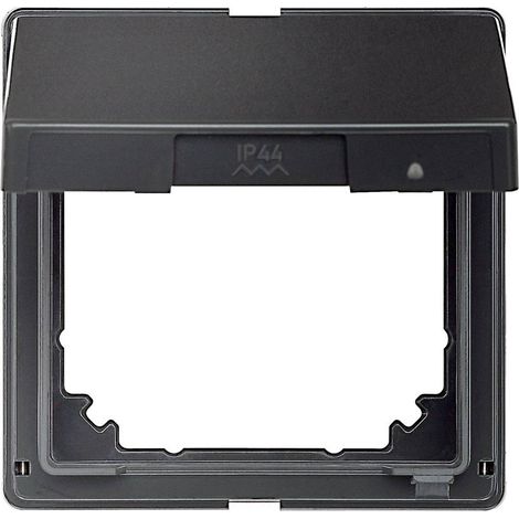 Merten 516514 entre avec couvercle à clapet, anthracite, AQUADESIGN (1/2)