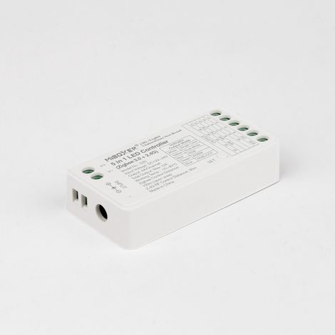 Controller Zigbee per Striscia LED Monocolore/CCT/RGB/RGBW/RGB+CCT 12-24 V MiBoxer SZ5 Compatibile con Telecomando RF 5 (1/3)