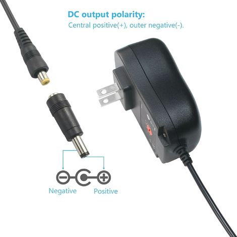 Adaptador de corriente universal de 120 V CA a 3-12 V CC con 8 tomas y un puerto Micro USB, adecuado para cámaras de vigilancia, altavoces y otros dispositivos.
