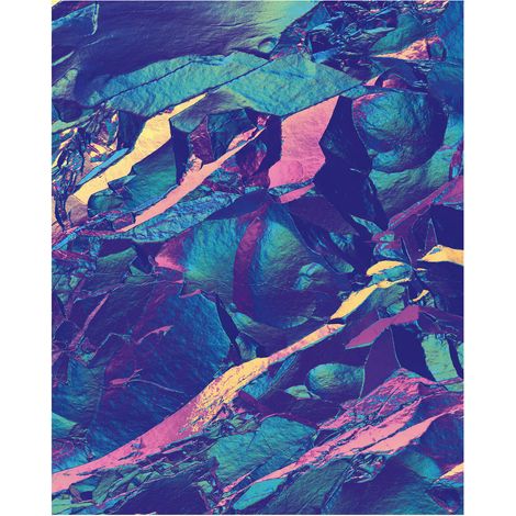 Komar Wandtapete - Crystal Landscape - 250 x 200 cm - Vlies Digitaldruck - Vintage und Retro (1/5)