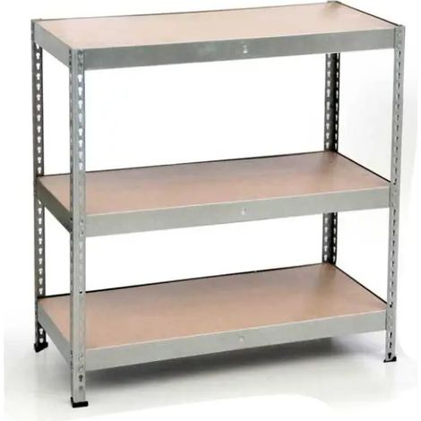 Metallregal mit 3 Böden 90x40x90