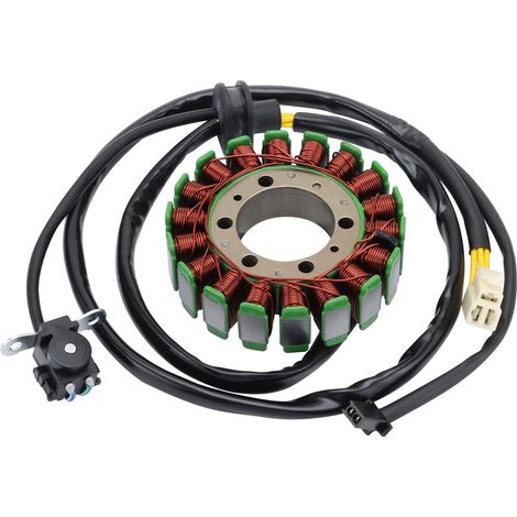 Adapter for ignition coil, stator and generator coil of Yamaha TTR230/TT-R230 motorcycles. Original part number: 1C6-H1410-00--DTEKGAZ