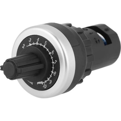 Potentiomètre de montage sur panneau 10 kΩ pour variateur de vitesse (VSD/VFD) avec inversion de sens de rotation (1/5)