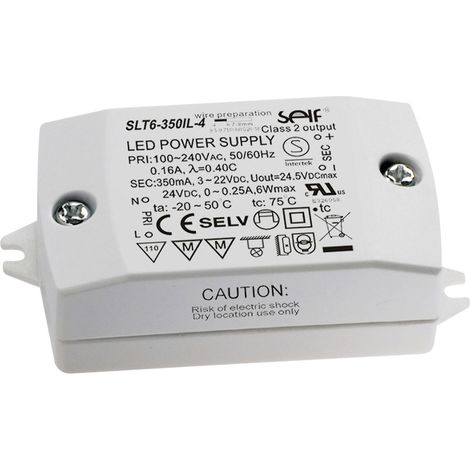 Self Electronics SLT6-500IL-4 LED-Treiber  Konstantstrom 6 W 500 mA 3 - 12 V/DC Montage auf entflamm
