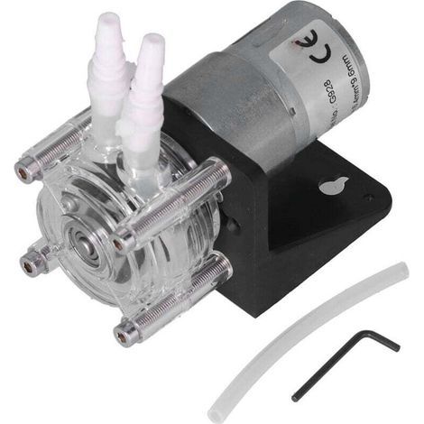 3-Roller Peristaltic Pump High-Flow Liquid Metering Pump with Silicone Tubing 500 ml/min G92812V (1/4)