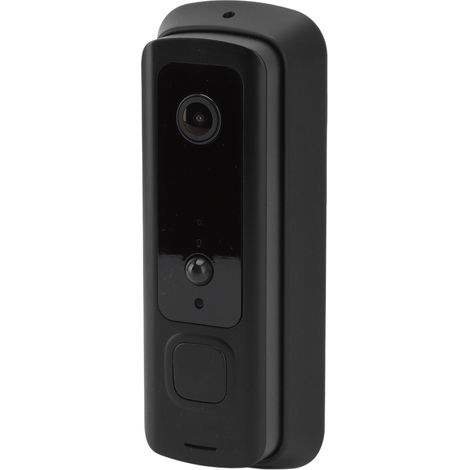 Sonnette vidéo sans fil H3 MINI 720P WiFi caméra interphone extérieur basse consommation sécurité maison noire (1/5)