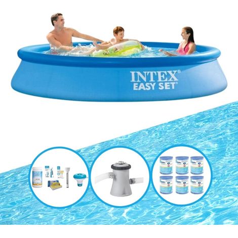 Intex Piscine Easy Set Ronde - 305x61 cm - 4-pièces S22381 (1/5)
