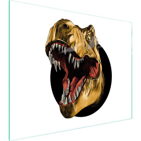Glasschneidebrett 52x40 Dinosaurier (1/5)