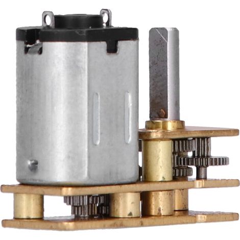 DC6V Getriebemotor 60 U/min 0,5W Hohes Drehmoment, geringes Geräusch, Drehzahlreduzierungsmotor für Roboter und Haushaltsgeräte (1/5)