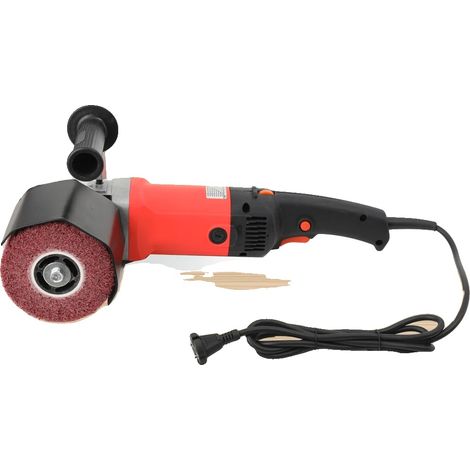 Amoladora angular, 1400 W, 220 V, control de velocidad continuo, diseño ergonómico, funcionamiento a dos manos. (1/5)