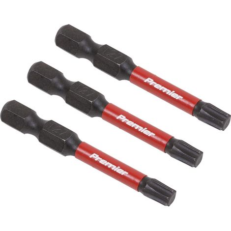 Sealey AK8244 Premier TRX-Star Impact Power Tool Bits T27 x 50mm 3pc