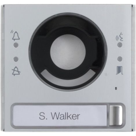 MTMFV1P - Façade pour module vidéo avec bouton simple CAME 62030040 (1/2)