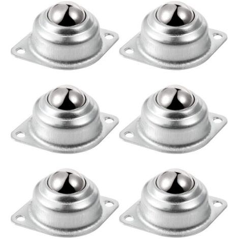 Pair Roulements de transfert à billes 6pcs, roulements de transfert universels de 25,4 mm pour convoyeurs, transmissions (1/5)