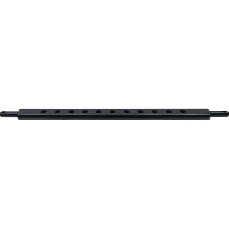 Barra de tiro de campo cat. 2 930 mm de ancho 60 mm de alto 30 mm 11 agujeros ATT9622L (1/2)