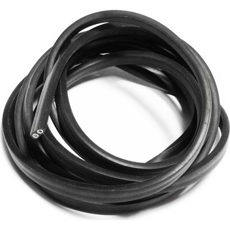 Cavo parallelo nero 2x2.5mm esterno euro/mt