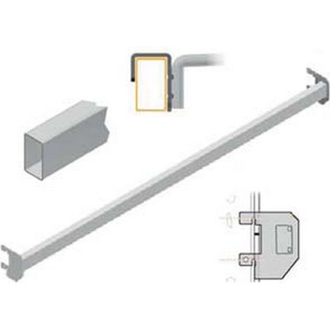 1PZ BARRA UNIVERSALE TUBOLARE CROMATA  - mm.500