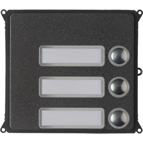 Façade pour module appels avec 3 boutons CAME 60020670 (1/2)