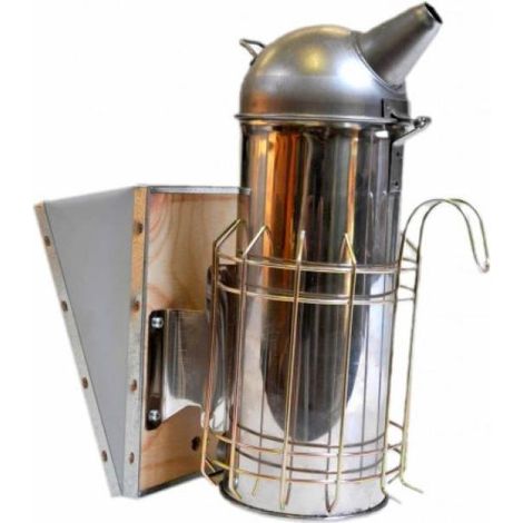 Affumicatore inox Ø10 cm america con griglia di protezione