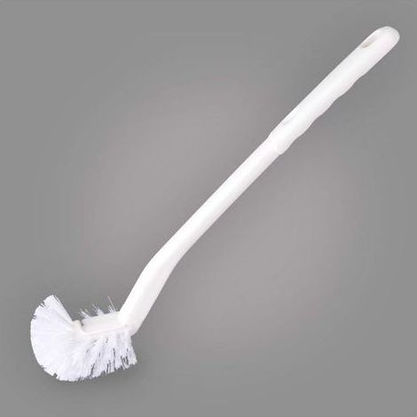 Brosse WC Plastique Manche Long Décontamination forte Brosses de nettoyage Accessoires de salle de bain (Brosse WC) (1/5)