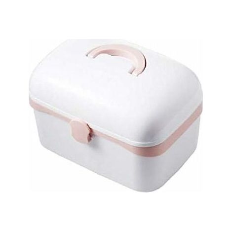 Boîte de rangement médicale, trousse de premiers secours, boîte à médicaments, boîte de rangement portable (1/5)