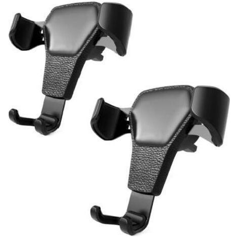 Support de téléphone pour grille d'aération de voiture pour Samsung Galaxy S20 / S20+ / S20 Ultra / LG Stylo 5X / LG V60 ThinQ / LG Neon Plus 2pcs (1/5)