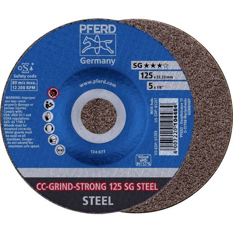 MeuleCC-Grind 125mm STRONG-STEEL Pferd (1/5)